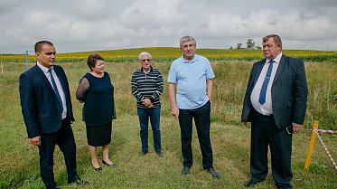 Рабочая поездка С.И.Грачева в западное Оренбуржье